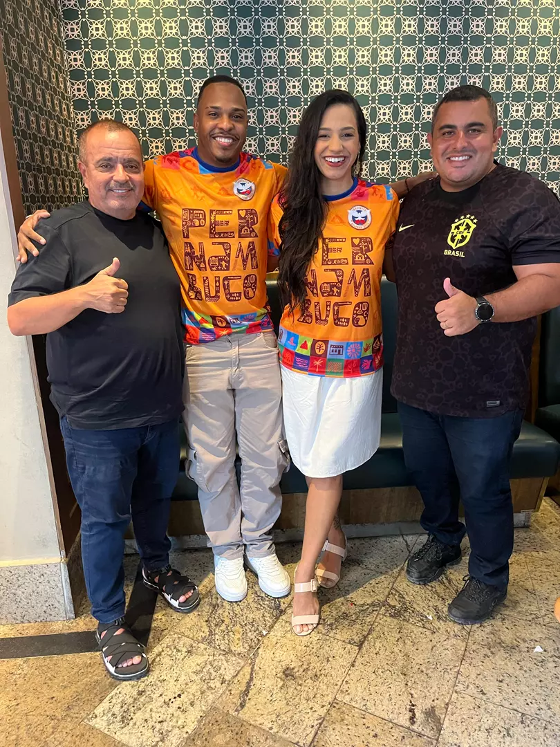 Thainá Teixeira e Vinicius Jesus formam o novo primeiro casal de Belford Roxo
